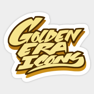 Golden Era Icons 1 Sticker